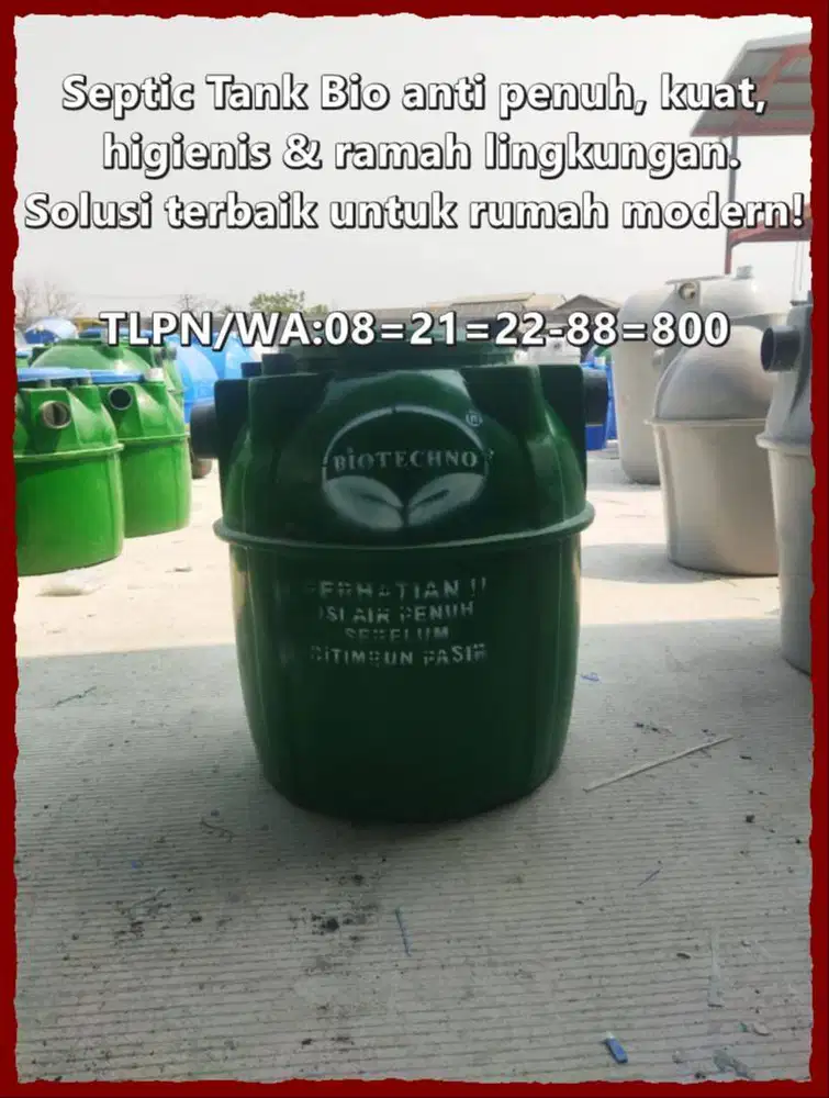 Sepiteng, Biofil, Biotank, Biofilter, Biotech, Septictank