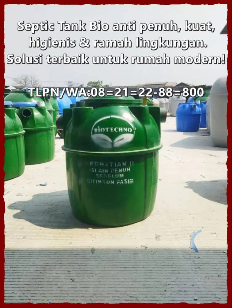 Septictank, Sepiteng Biofilter, Biotank, Biofil,