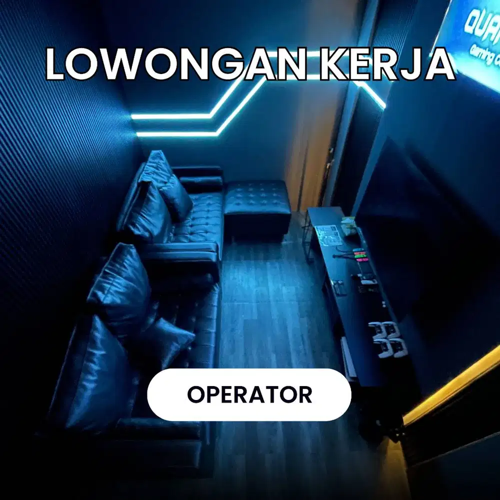 Lowongan kerja operator playstation, nintendo dan lainnya
