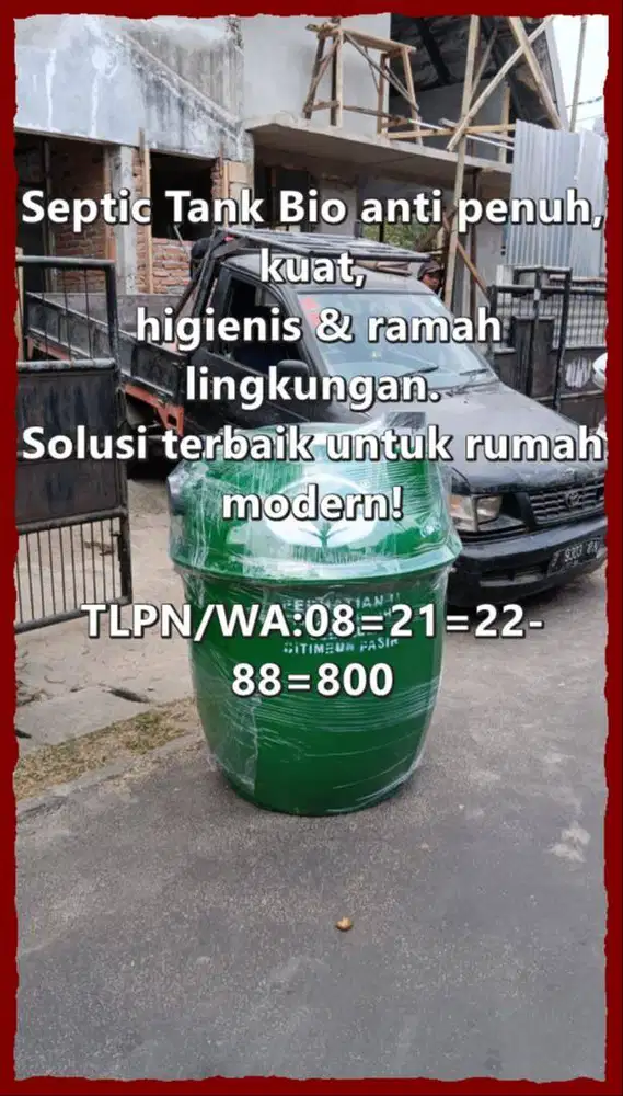 Septic Tank, Sepiteng Bio, Biotech, Biofil, Biotank