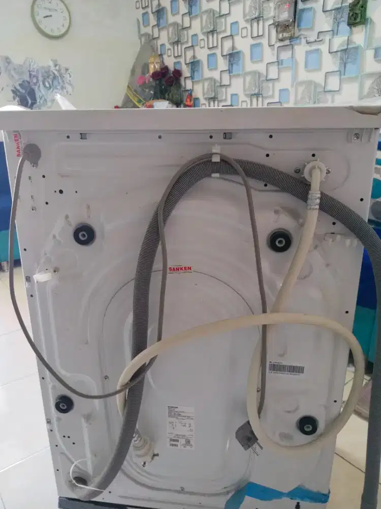 Sanken Front Loading SFL-9200 (9 kg) - Bekas Like New Baru Pakai 2 Mgg