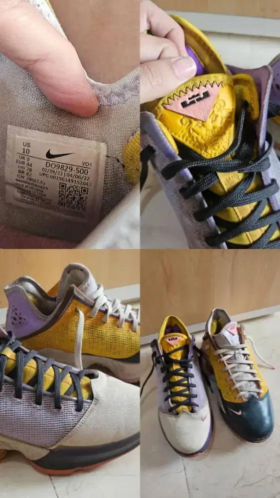 Nike Lebron 19 low mismatch ori second