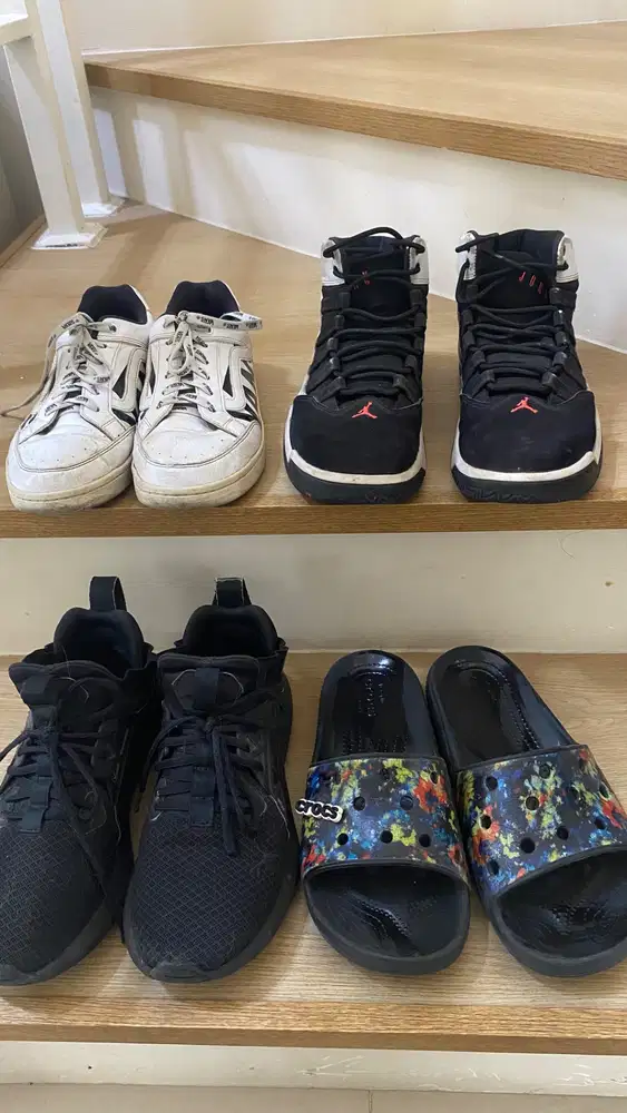 Sepatu Puma Nike Vans Crocs