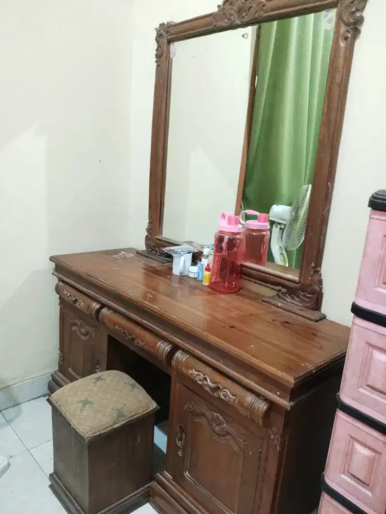 Dijual Meja Rias Jati , Harga nego