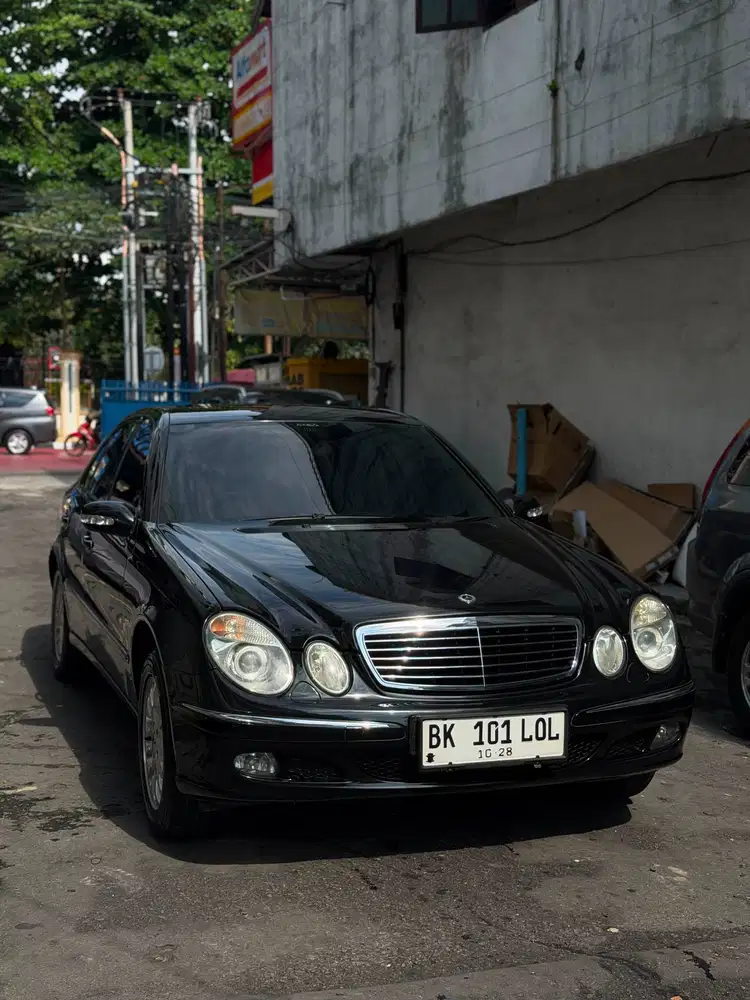 MERCEDES BENZ E280 2006 Black Hitam E280 Original SBC 2005 Mercy 2007