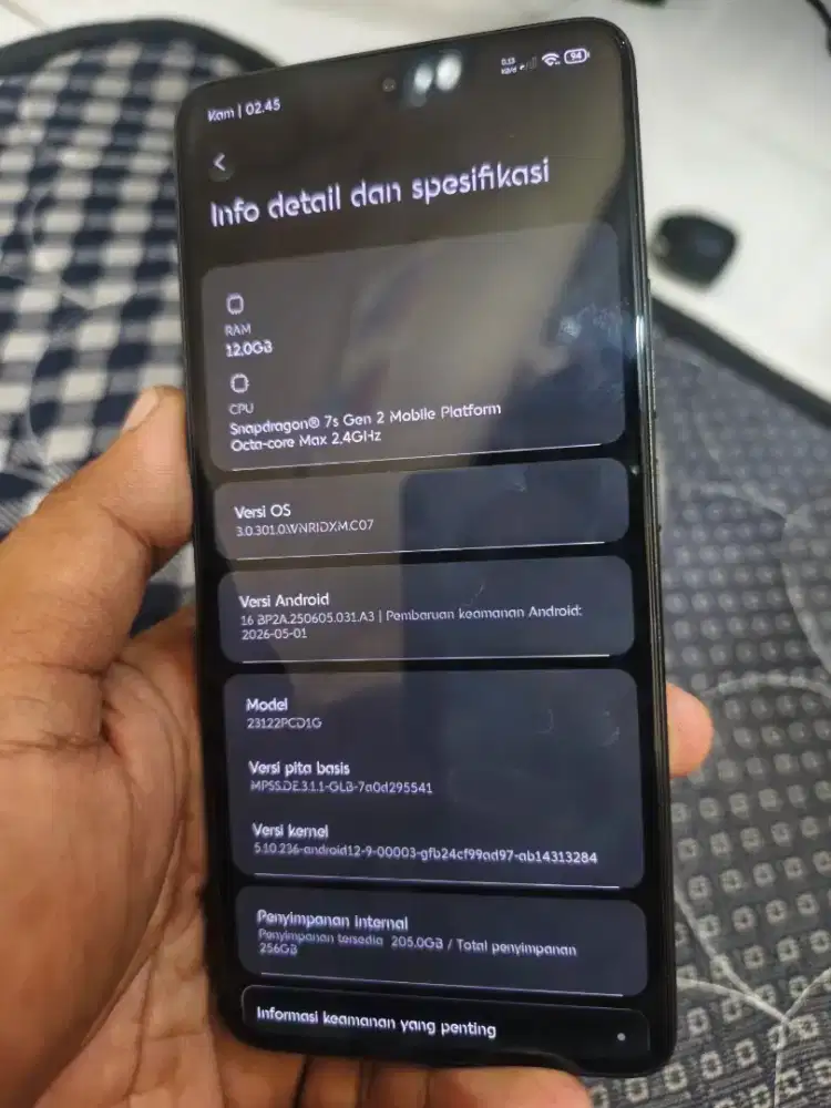 Poco X6 5G Black