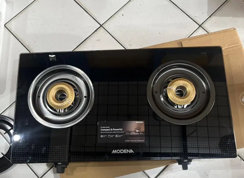 Dijual kompor tanam modena 2 tungku