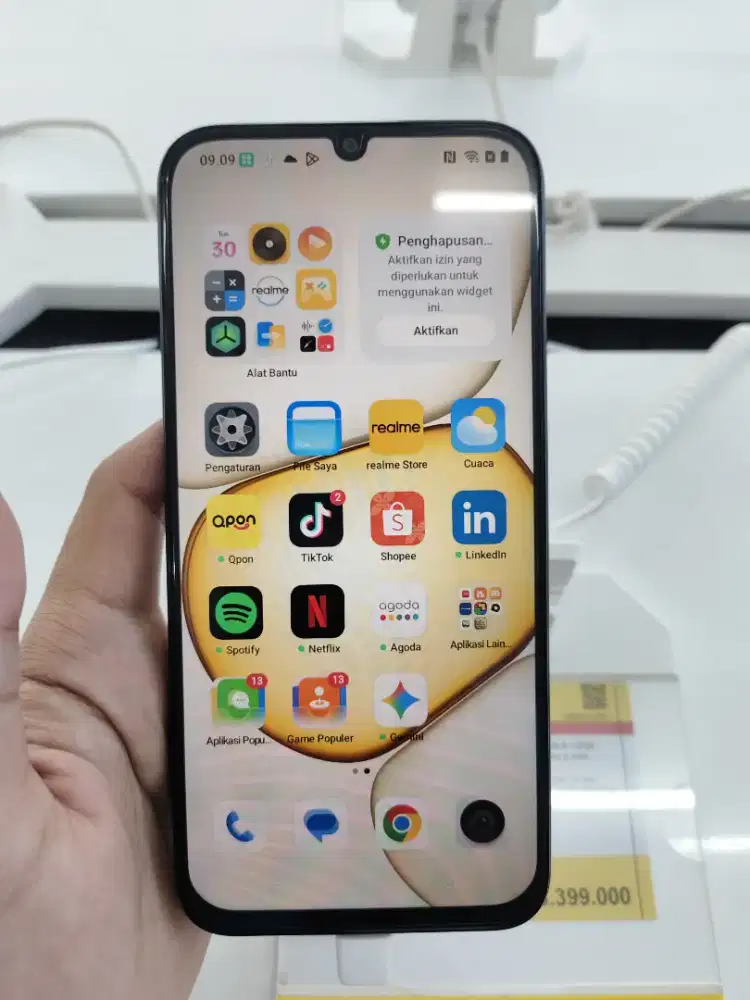 Realme C100x 4G 6/128GB cicilan bunga hingga 0% menggunakan kredivo