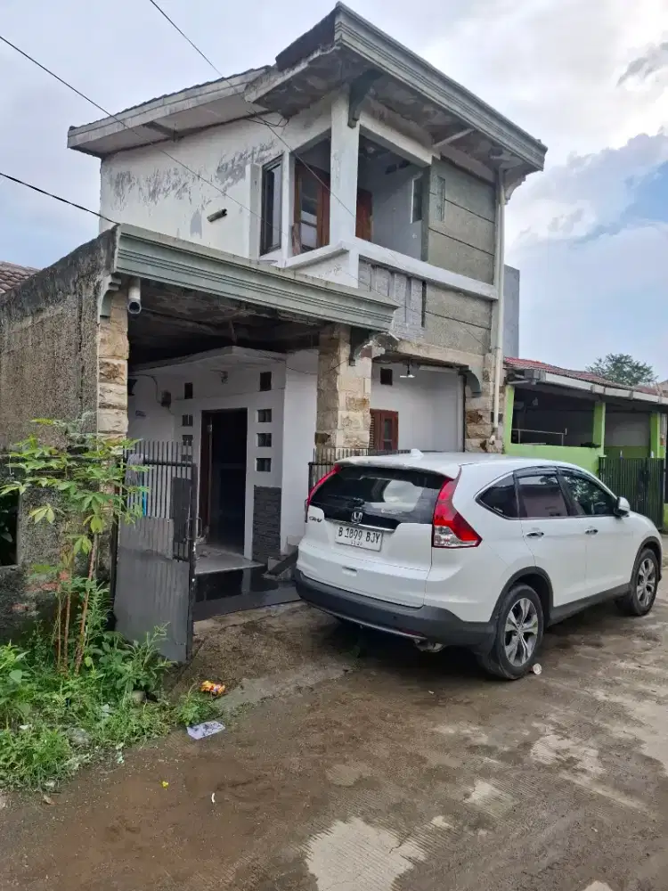 Dikontrak Rumah 2 lantai minimalis Murah