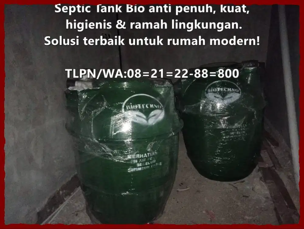 Septictank, Sepiteng Biofilter, Biotank, Biofil,