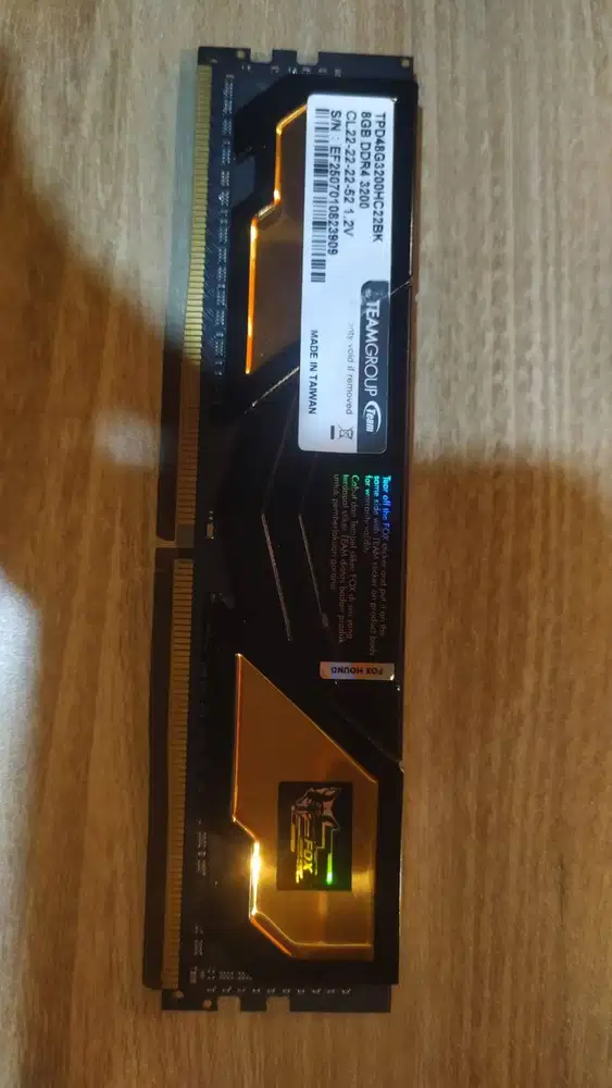 Memori komputer Team Elite Plus DDR4 8GB 3200Mhz - 8GB
