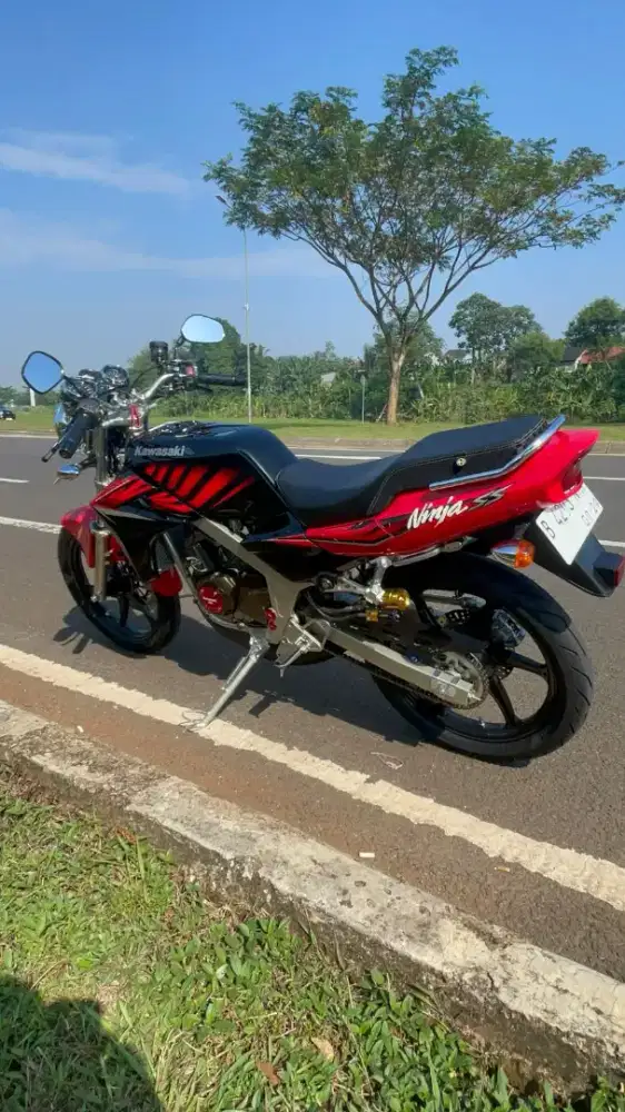 Jual ninja ss zebra 2014 pajak idup surat lengkap harga 67jt