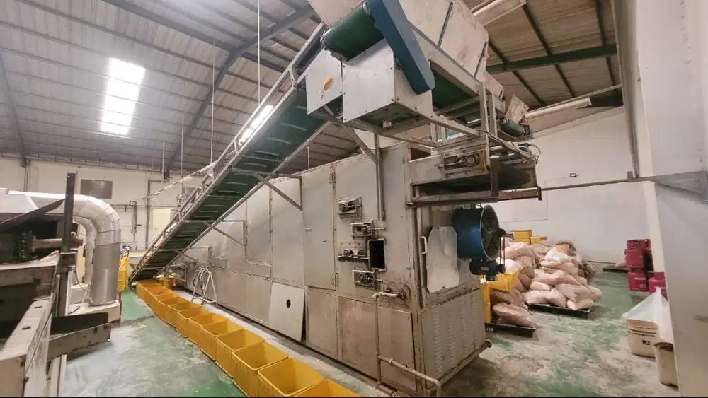 Dijual Conveyor Dryer Continuous Industrial – Siap Pakai