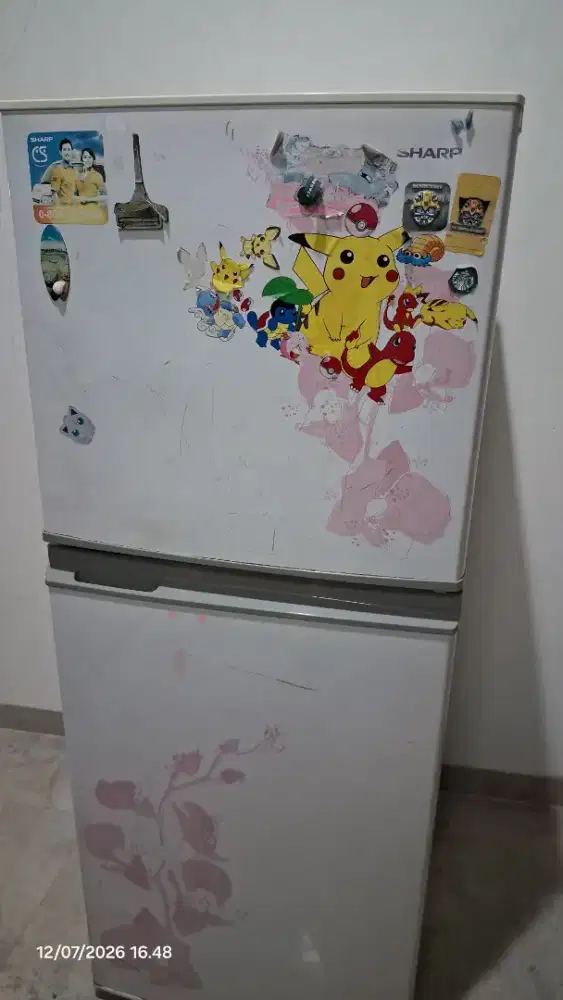 KULKAS 2 PINTU MERK SHARP