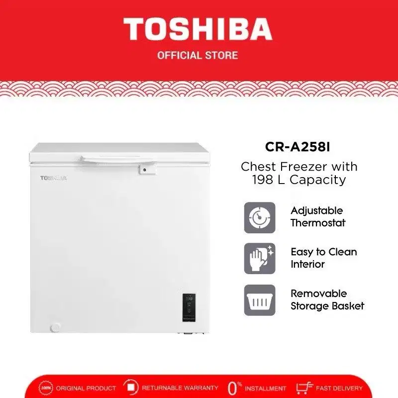 [WTS / BU] Freezer Box Toshiba CR-A258I – Jual Cepat & Nego Sampai Jad