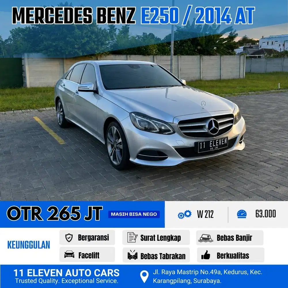 Mercedes Benz E250 2014 AT