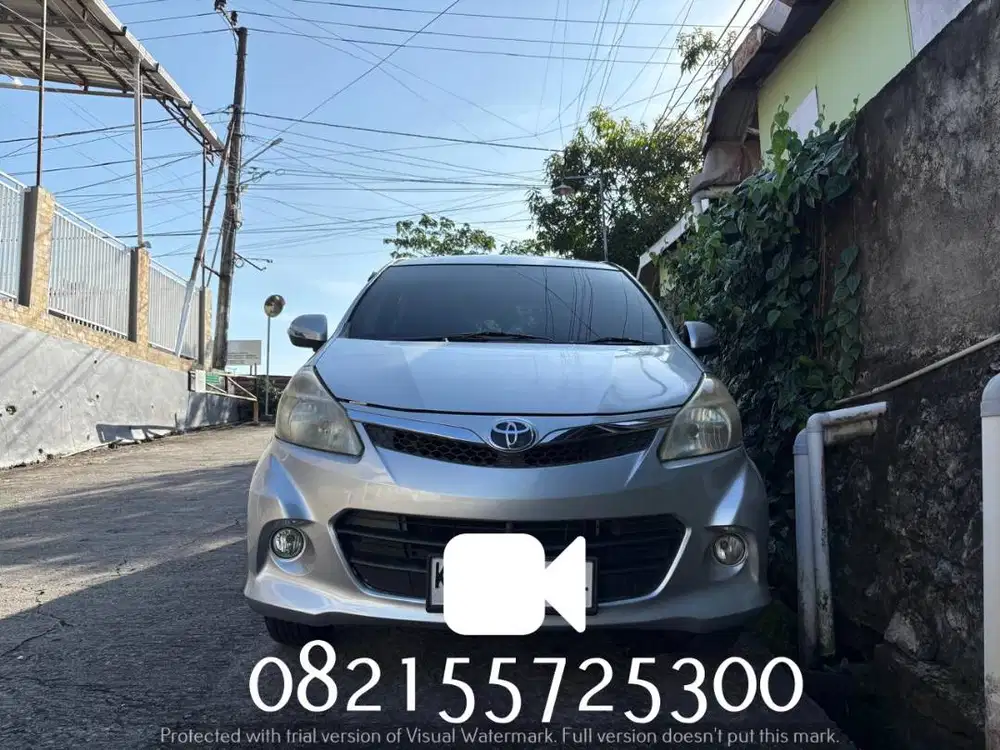 Toyota Avanza Veloz 1.5 AT 2013 Silver Pribadi Siap Pakai