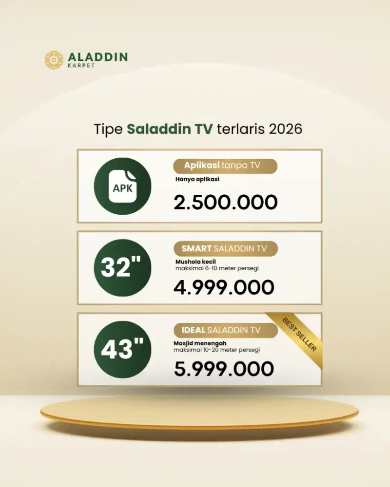 Aplikasi android box saladdin TV