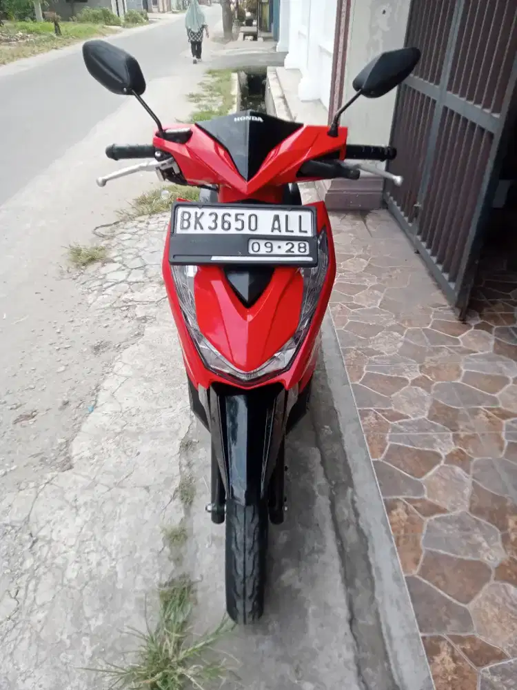 Honda beat CBS tahun 2023 original seken rasa baru pajak hidup Medan