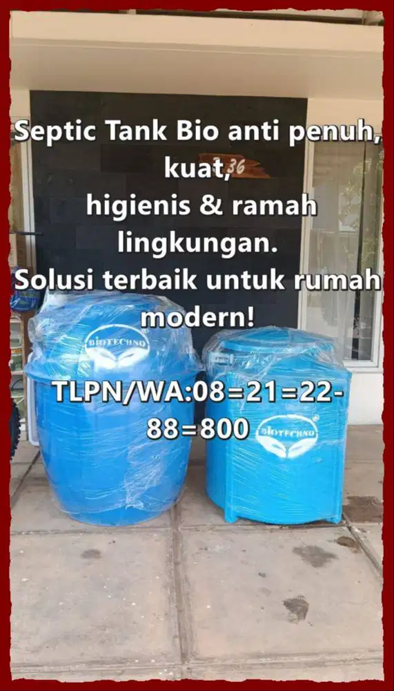 Septic Tank, Sepiteng Bio, Biotech, Biofil, Biotank,