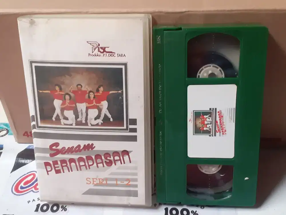Cassette Video VHS Senam PERNAPASAN Seri 1 - 2