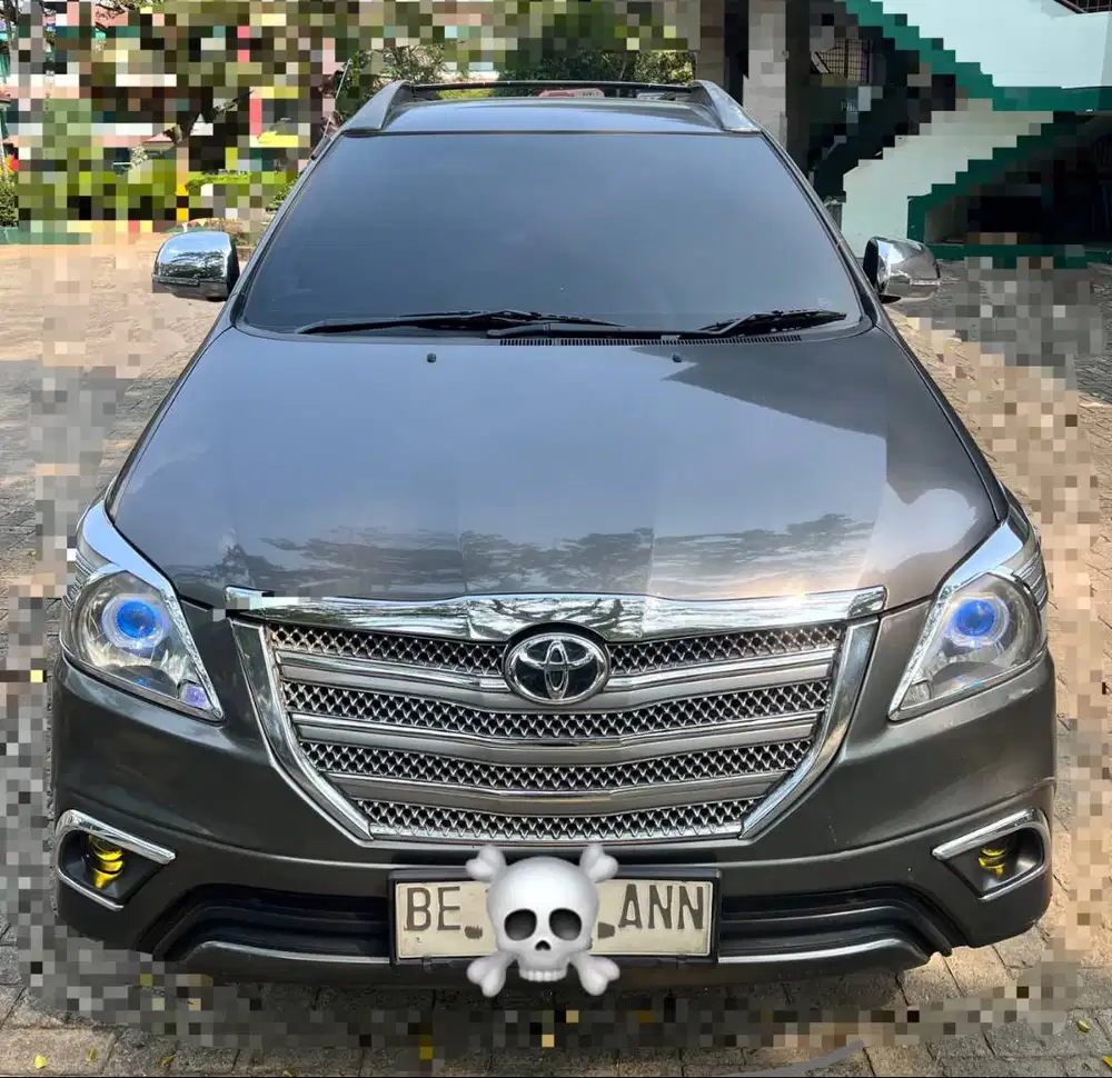 Grand New Kijang Innova Diesel MT Tahun 2014, asli barong.