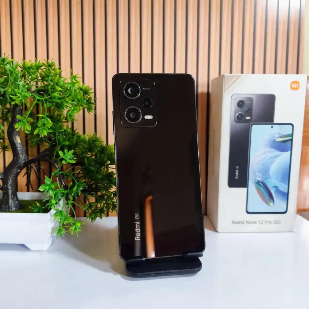 Redmi note 12 pro 5G NFC ram 8/256 fullset mulus