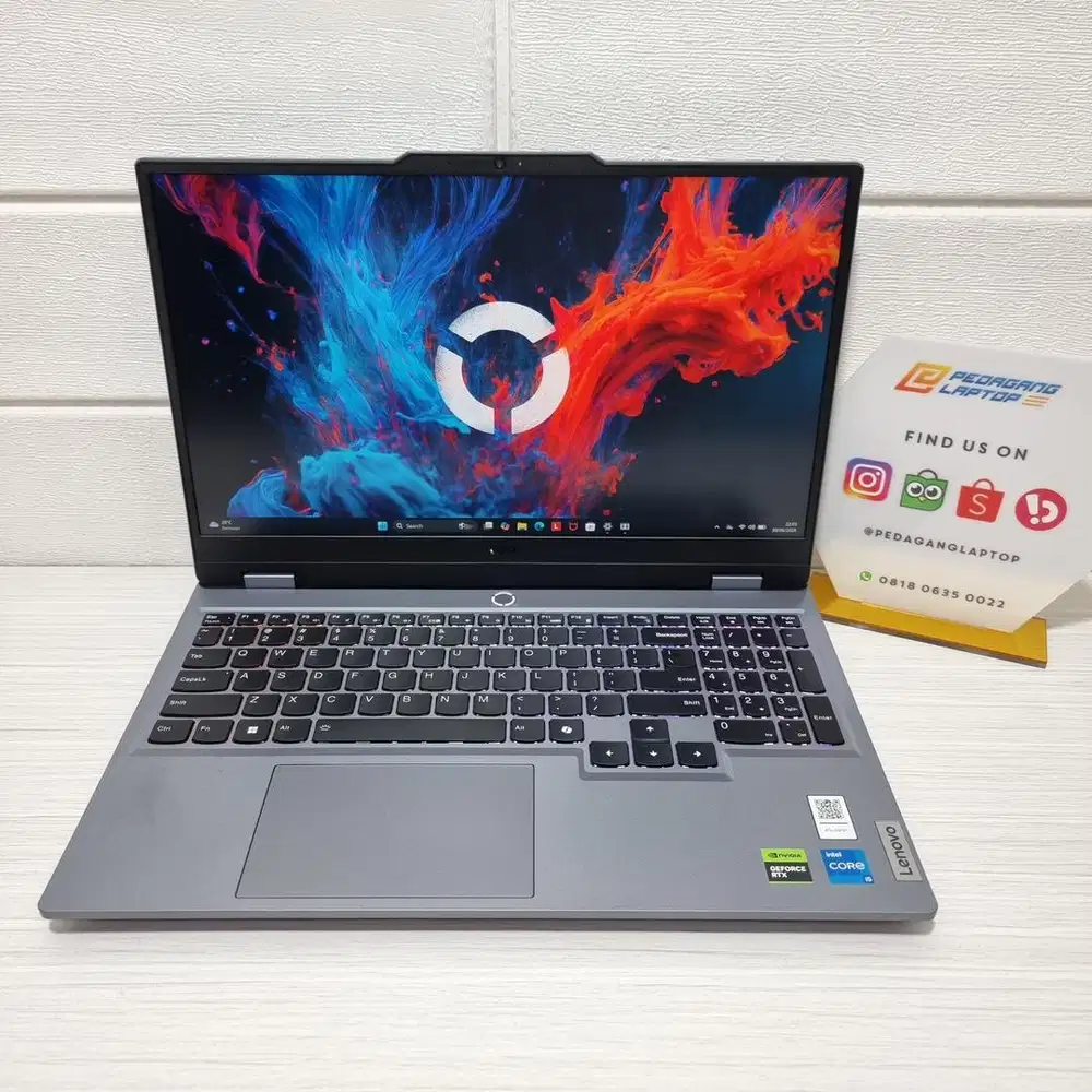 Laptop Lenovo LOQ 15IRX9 Core i5-13450HX RAM 12GB SSD 512GB RTX 3050
