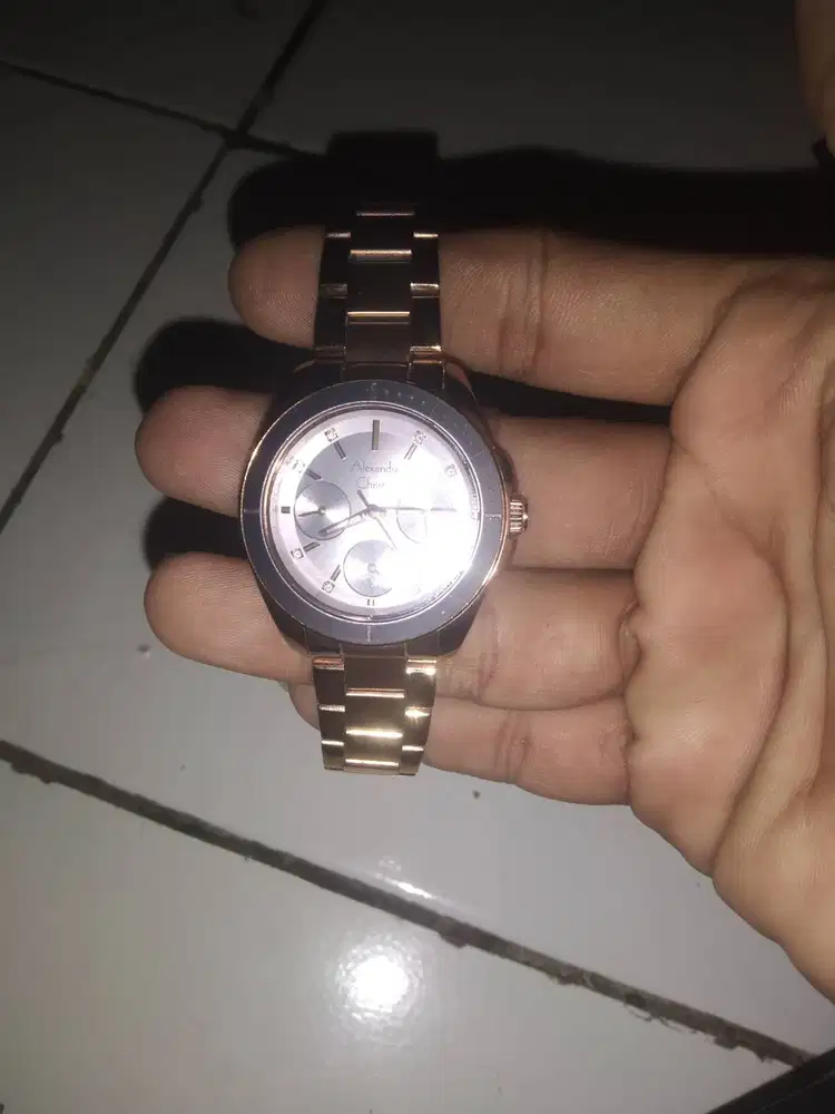Jual jam tangan Alexandre Christie 2A68BF batangan.