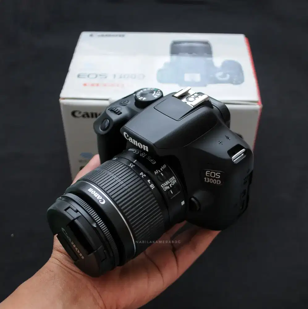 CANON 1300D KIT 18-55MM IS II SC 1700