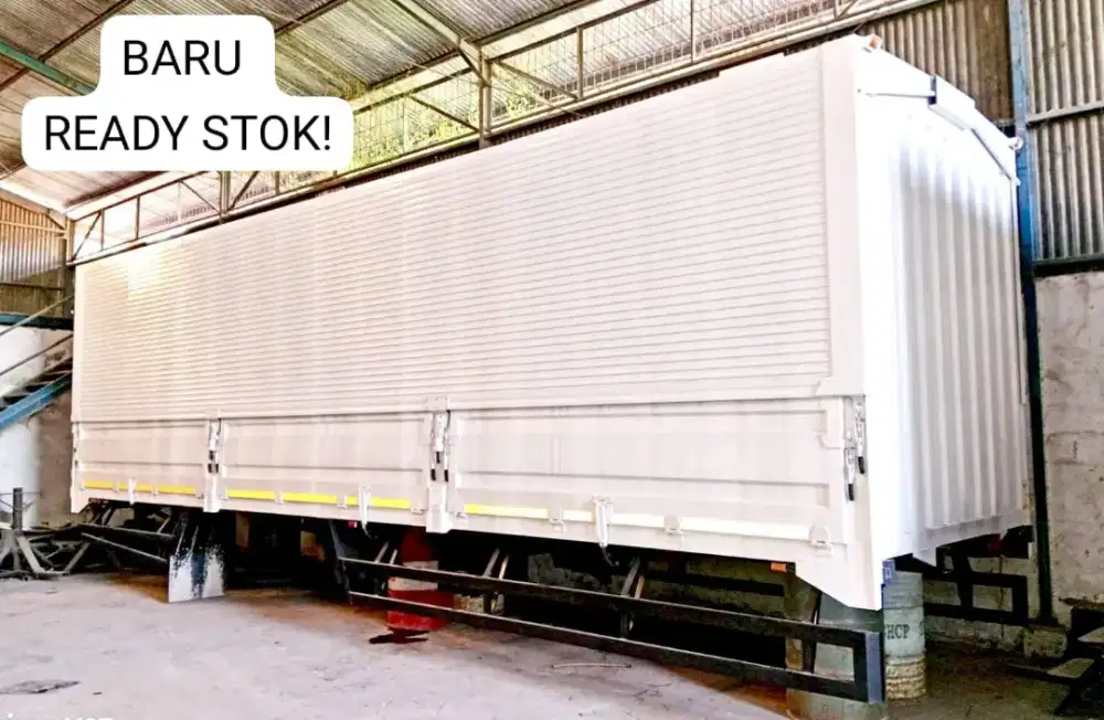 WINGBOX BARU Ready Tronton 6x4 Mitsubishi Fuso Fighter 6x2 wing box