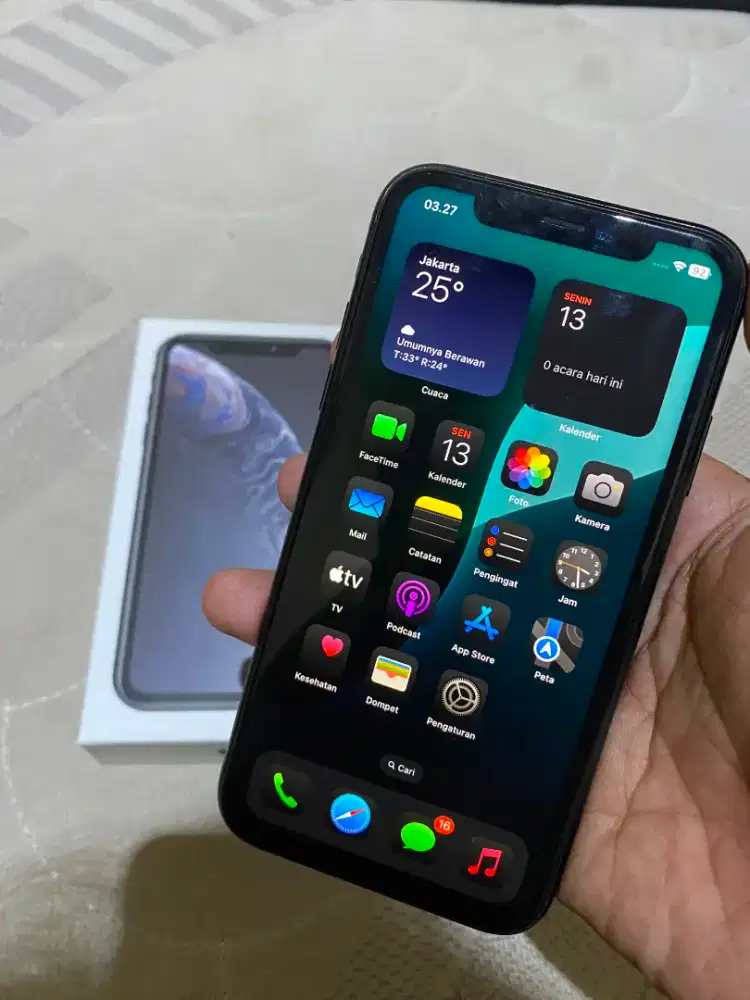 IPHONE XR 128GB REGIST KEMENPERIN FULLSET