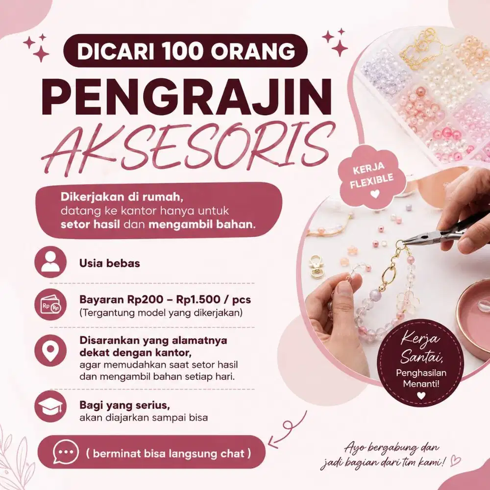 Lowongan Pengrajin Rumahan