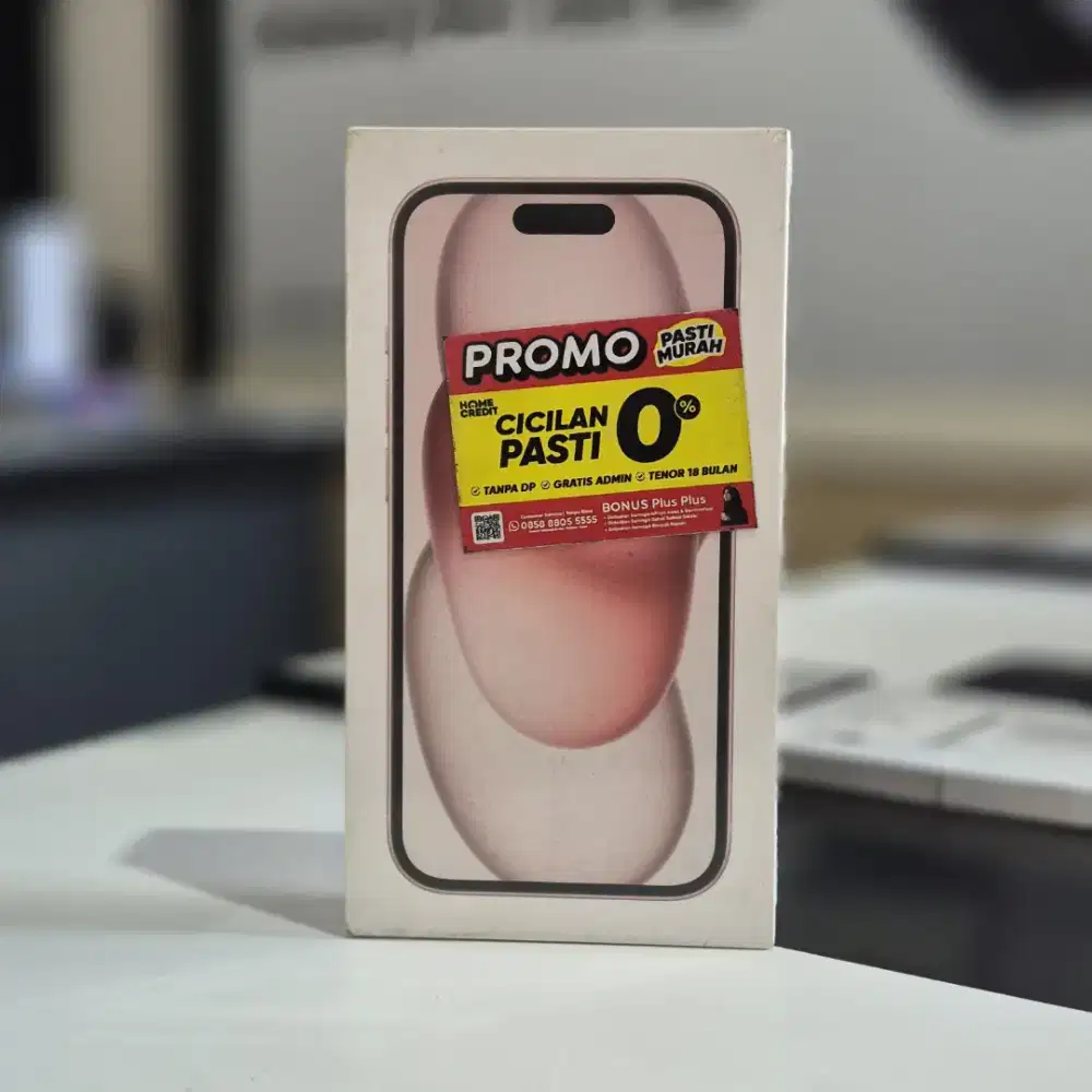 iPhone 15 128,bisa tanpa dp , bunga 0,admin 0