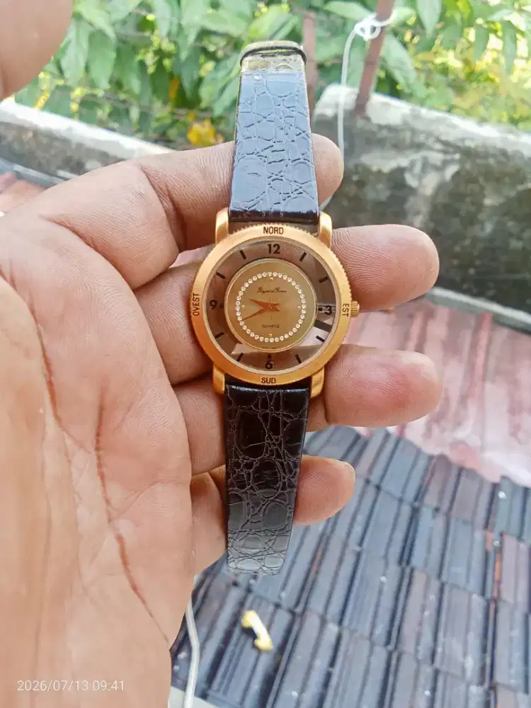 Jam Reymond renee vintage antik Quartz original tahun 70 an