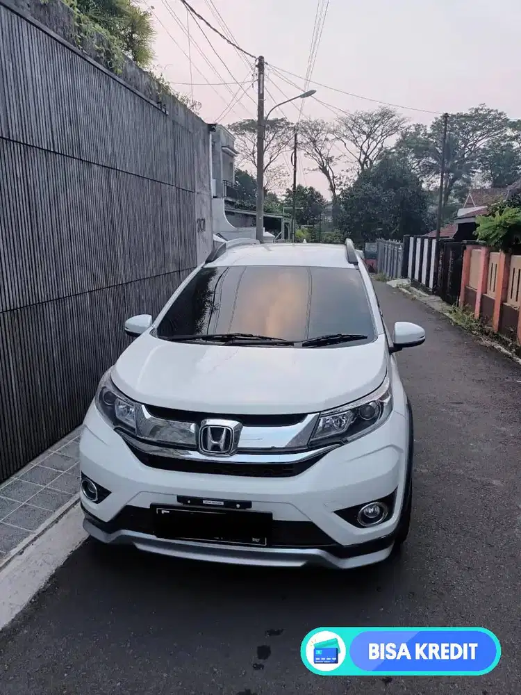 HONDA BRV 2017 Manual type E Putih Muluss