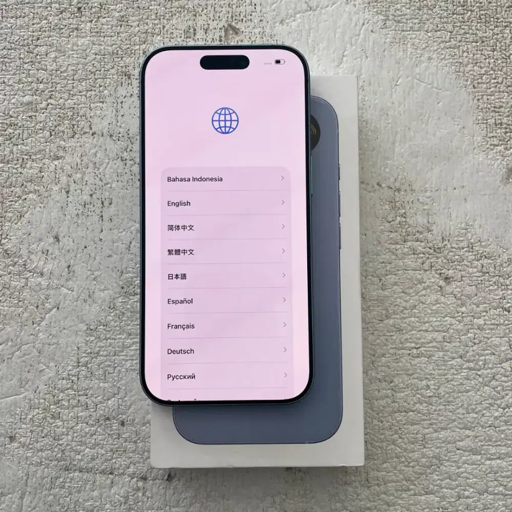 iPhone 17 iBox Warna Mist Blue 256GB