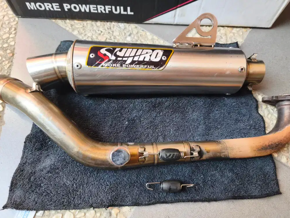 Knalpot Shijiro nmax/aerox jual cepat