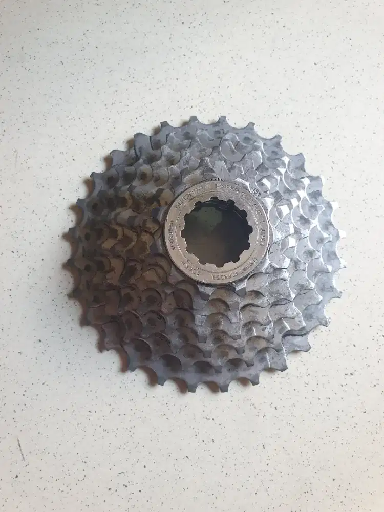 Sprocket shimano caset 7 speed