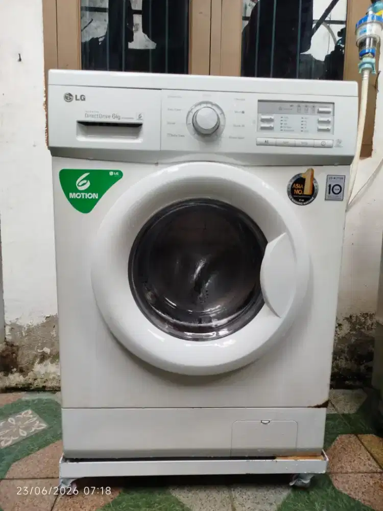 Di Jual Mesin Cuci LG Direct Drive 6kg (Front Loading)