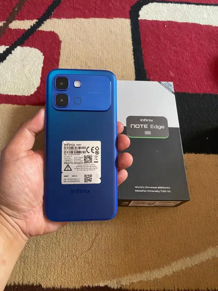 BISMILLAH INFINIX NOTE EDGE 5G RAM 8/256 FULSET MULUS