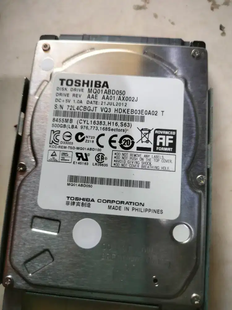 Hardisk 500gb lancar jaya