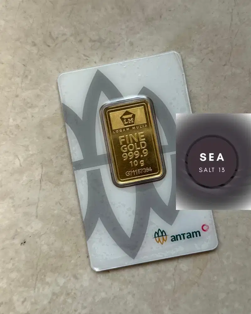 Antam 10 Gram Logam Mulia Antam