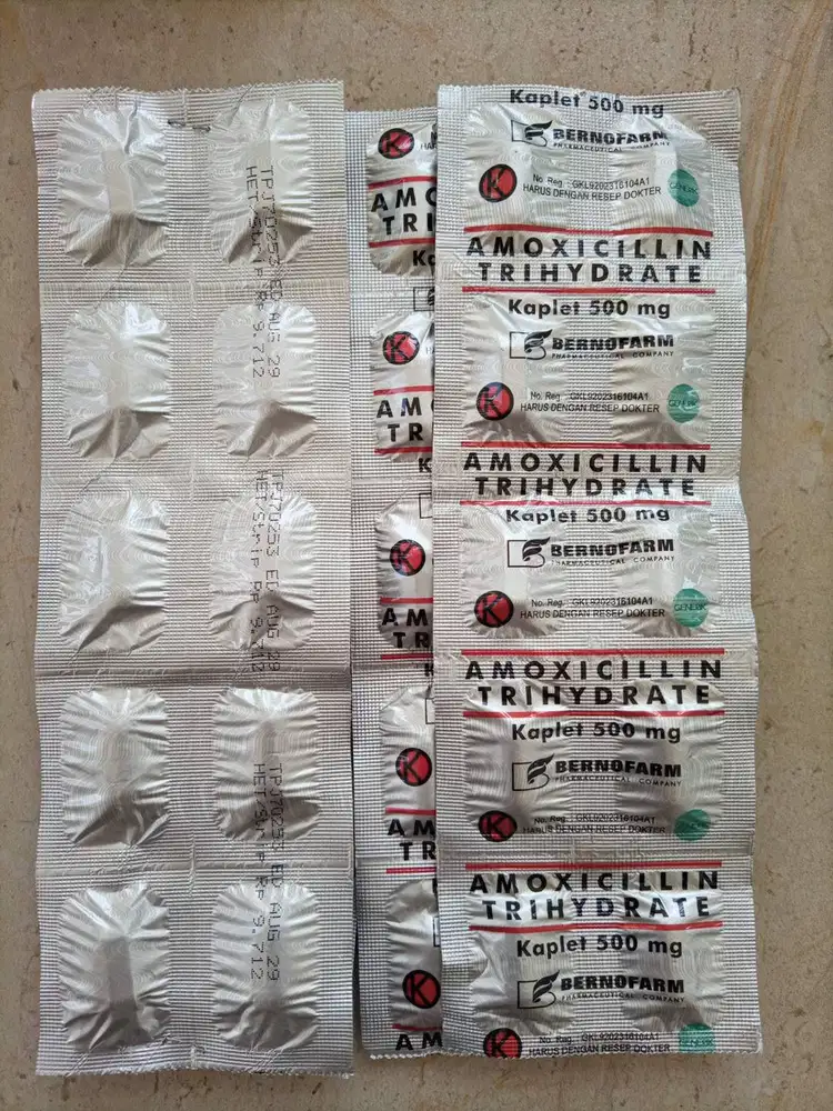 Herbal @mox cillin 500 mg 1 strip 10 kaplet, multivitamin