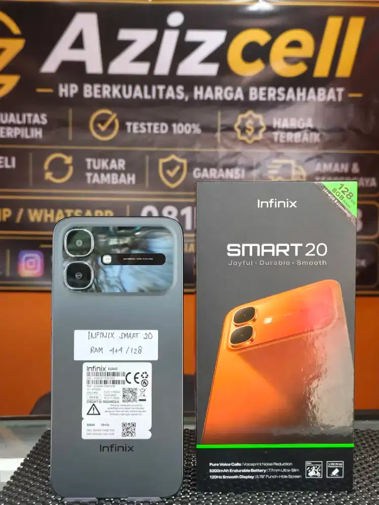 INFINIX SMART 20 RAM 4+4/128