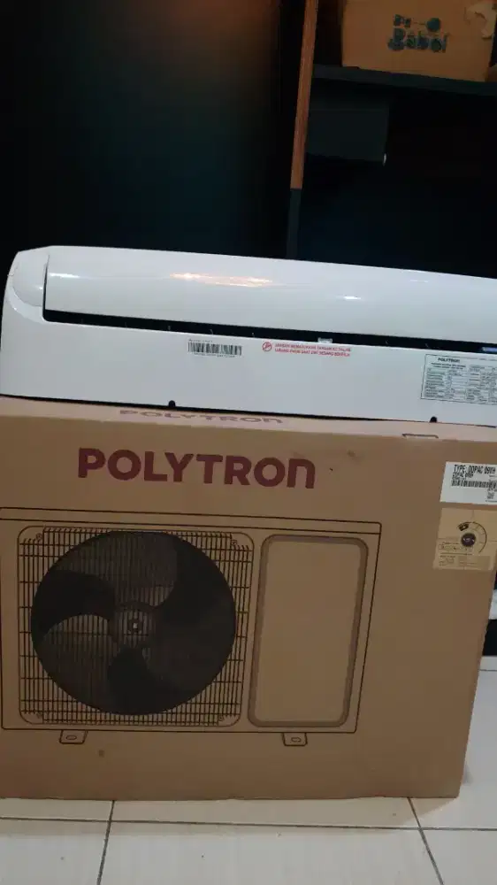 Dijual Ac Polytron 1pk. ( second ) dengan kondisi 98 %  mulus