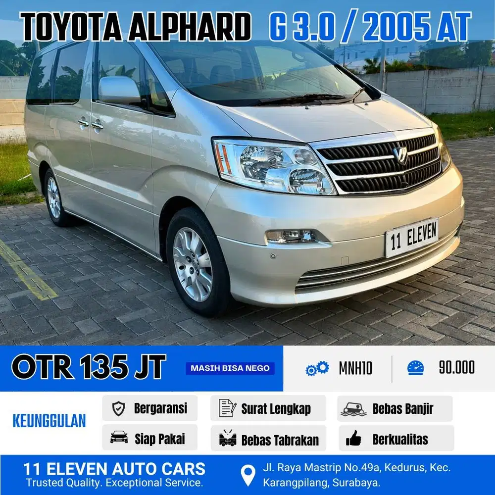 Toyota Alphard G 3.0 2005 AT