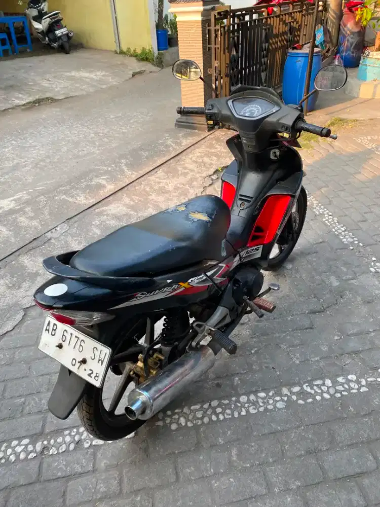 Supra 125 THN 2013 one heart karburator plat AB Wonosari