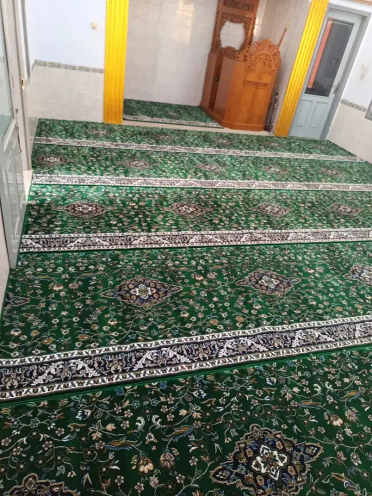 Jual Karpet Masjid Royal Raudhah (18 mm) Import Turkiye | Free Pasang