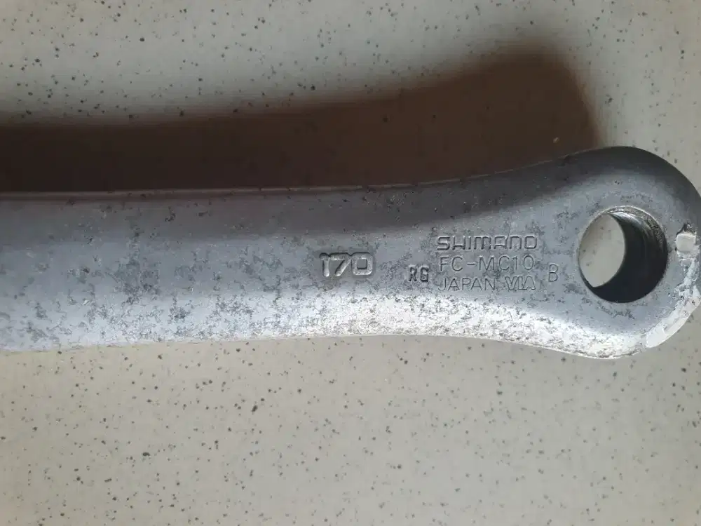 Arem crank vintage panjang 170 kondisi drat aman